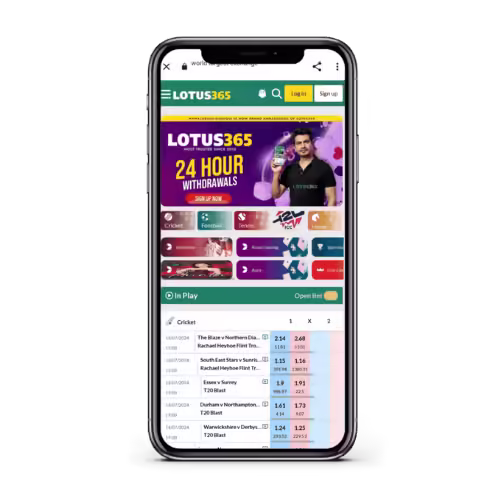 Lotus Cricket Betting App